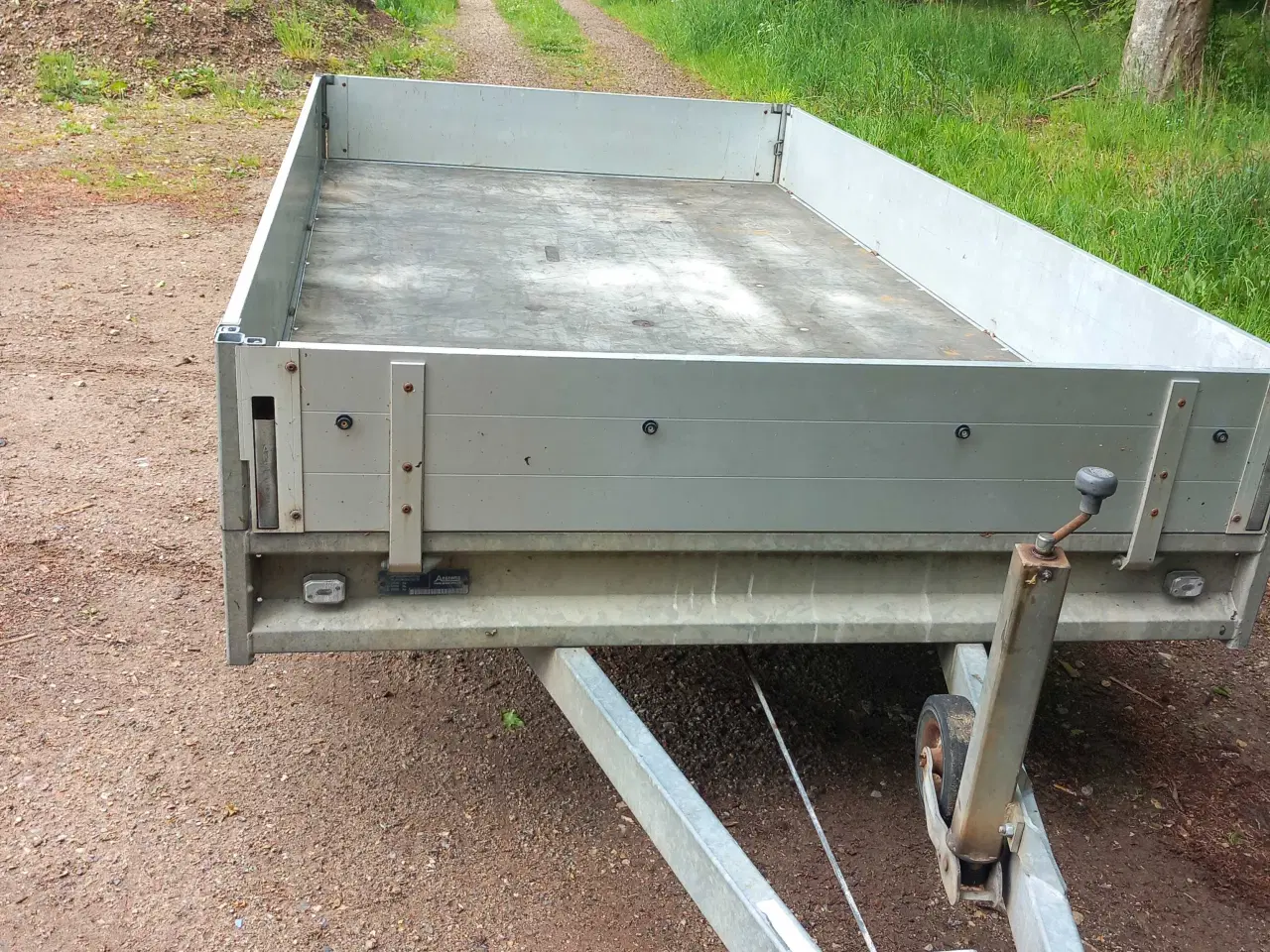Billede 1 - Nysynet 2500kg. Boogie trailer sælges 