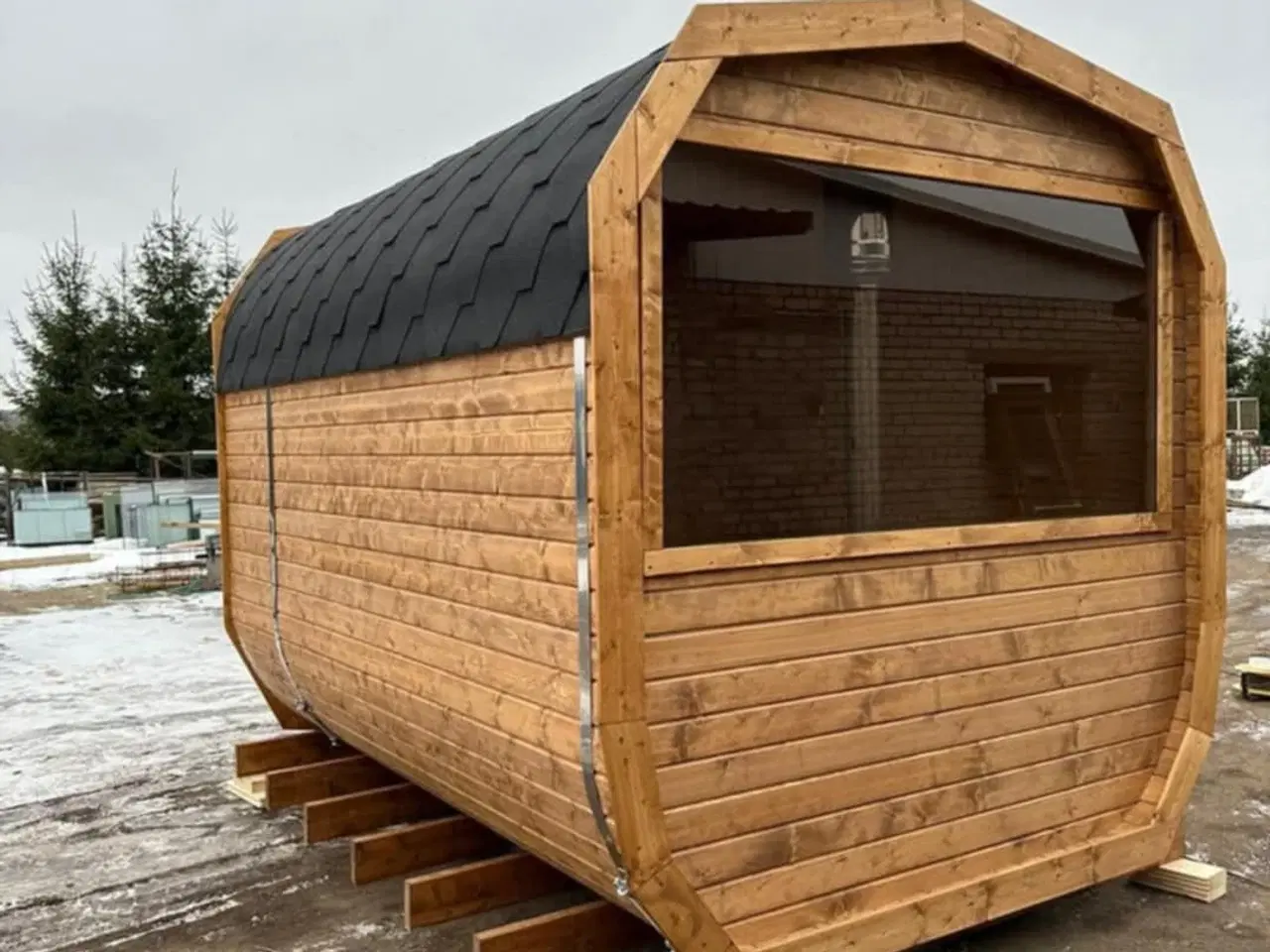 Billede 4 - 3 m sauna.2.4 m.bred.Harvia M3 ovn,kun for 34900 