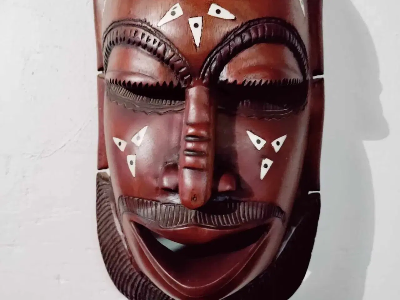 Billede 3 - super flot stor afrikansk maske