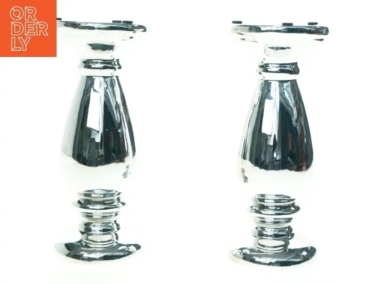 Billede 4 - Glas lysestager (str. 10 x 24 cm)