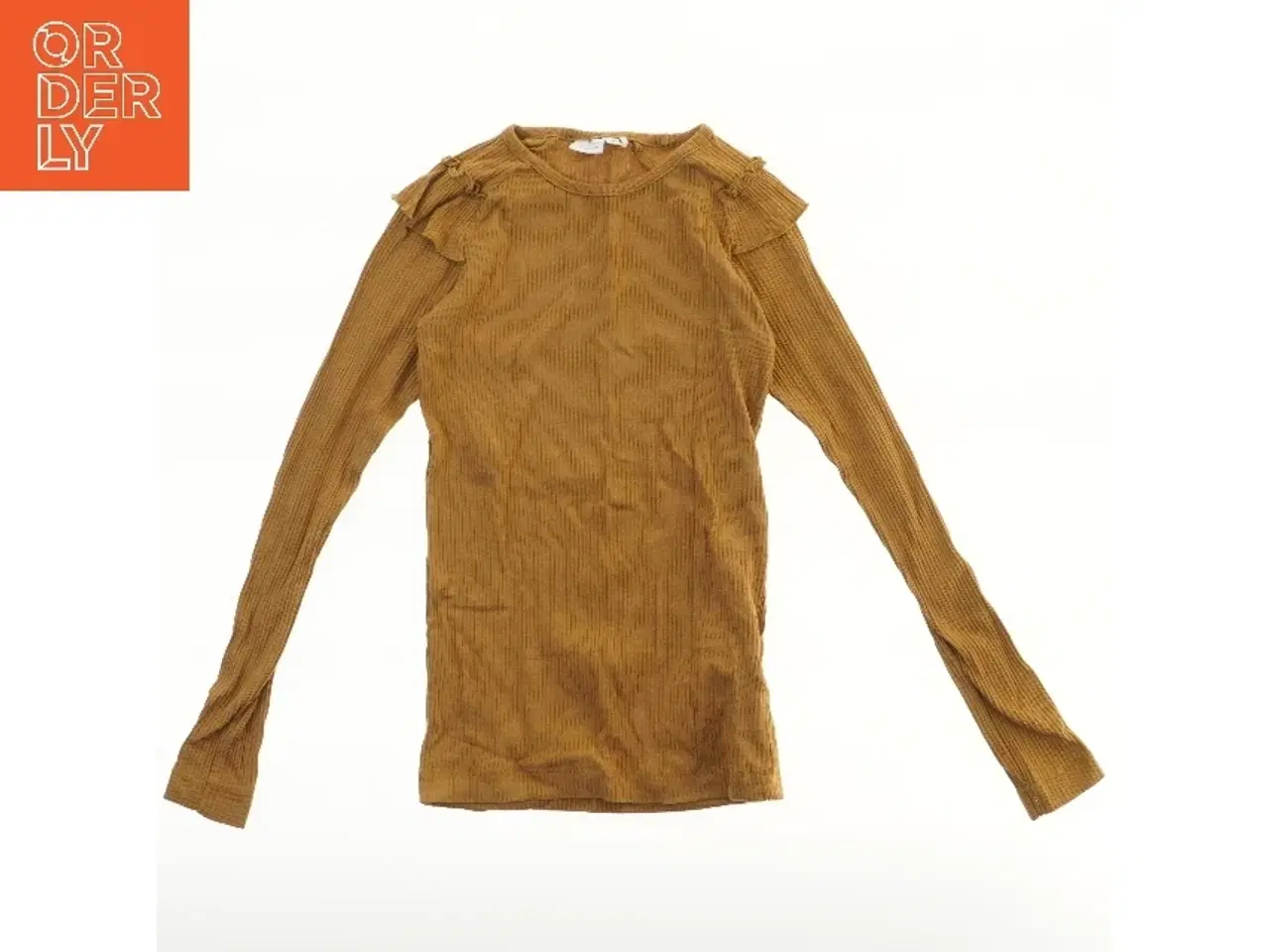 Billede 1 - Langærmet ribbet bluse fra Name It (str. 134)