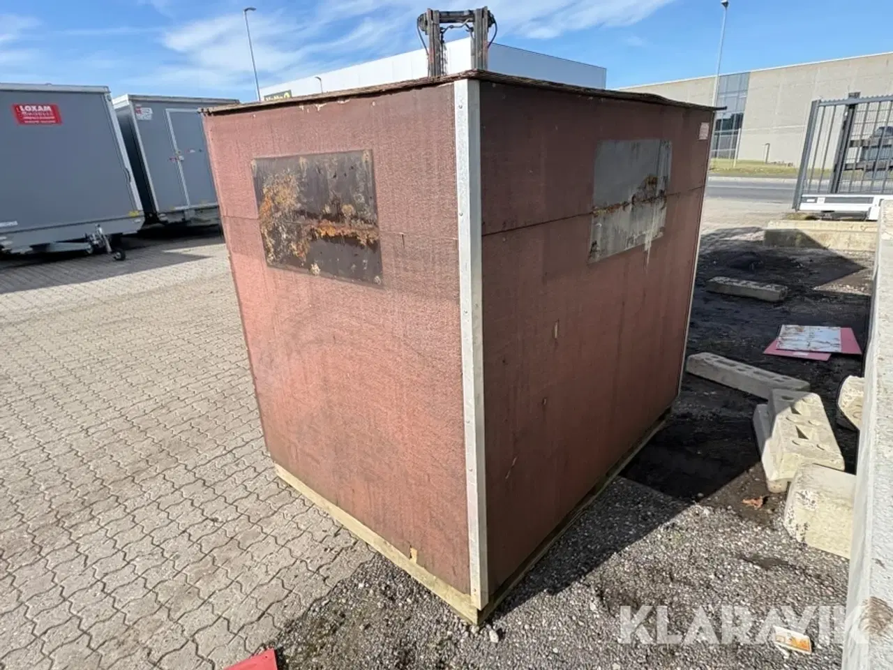 Billede 4 - Isoleret kasse med vandtank