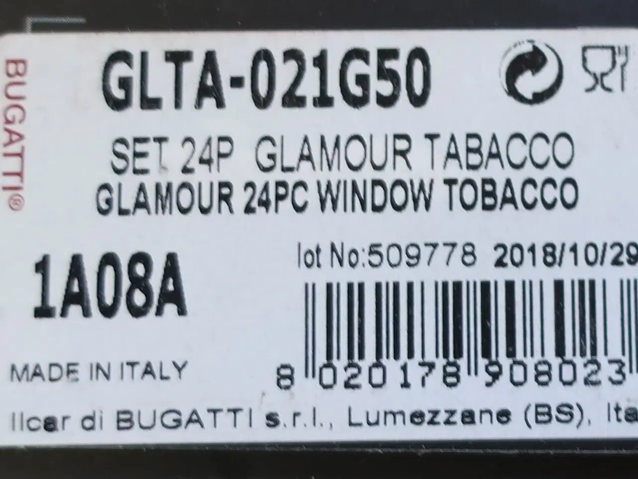 Billede 2 - 24 stk. bestiksæt  BUGATTI GLAMOUR TABACCO