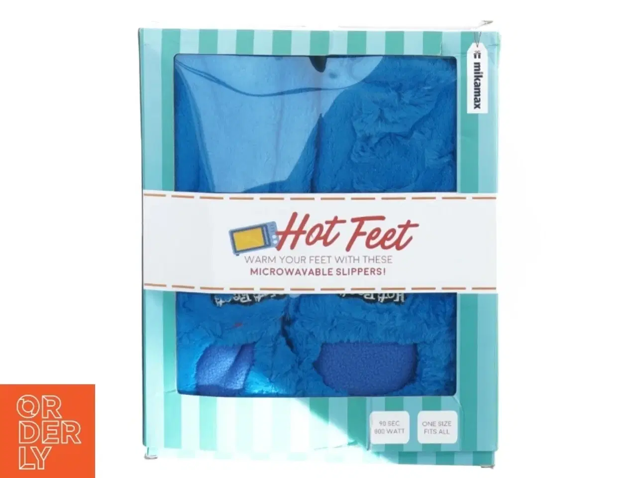 Billede 1 - Hot feet Hjemmesko du kan opvarme i mikroovn (Onesize Voksen)