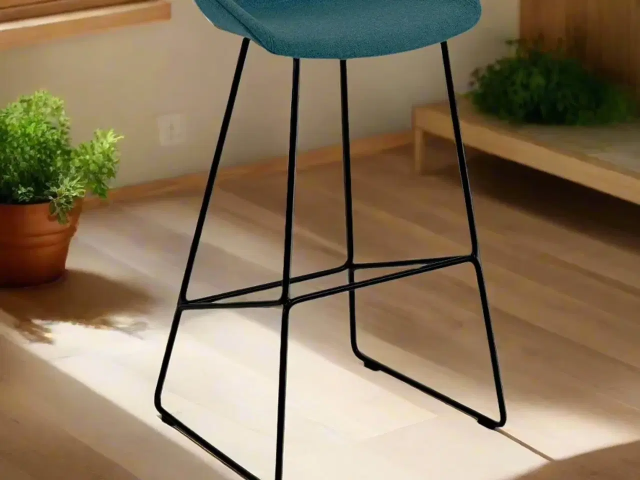 Billede 2 - HAY About A Stool - AAS 38 Barstol Azure blue