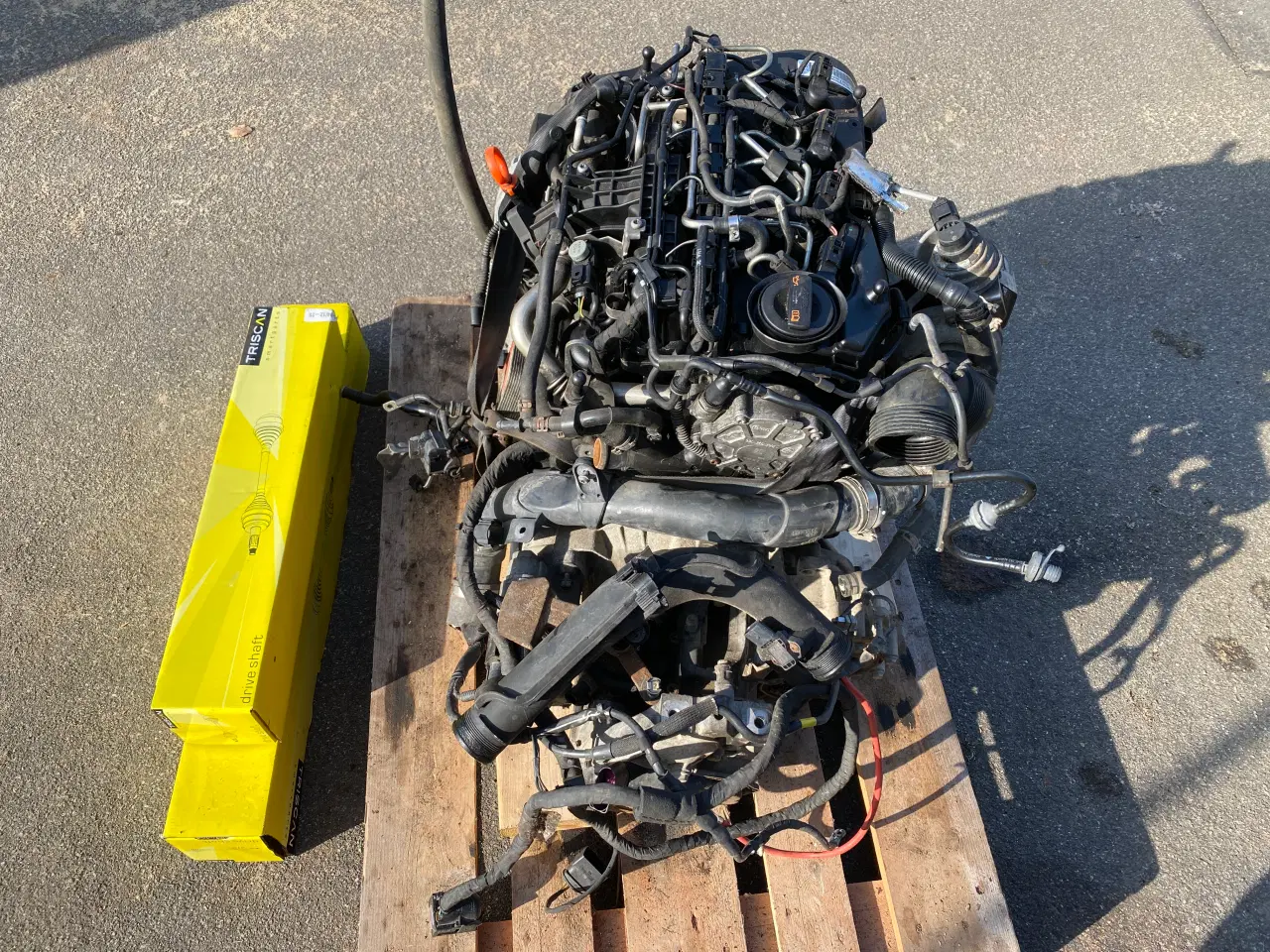 Billede 4 - 1.6 TDI CAYC motor + LUB 5-trins gearkasse