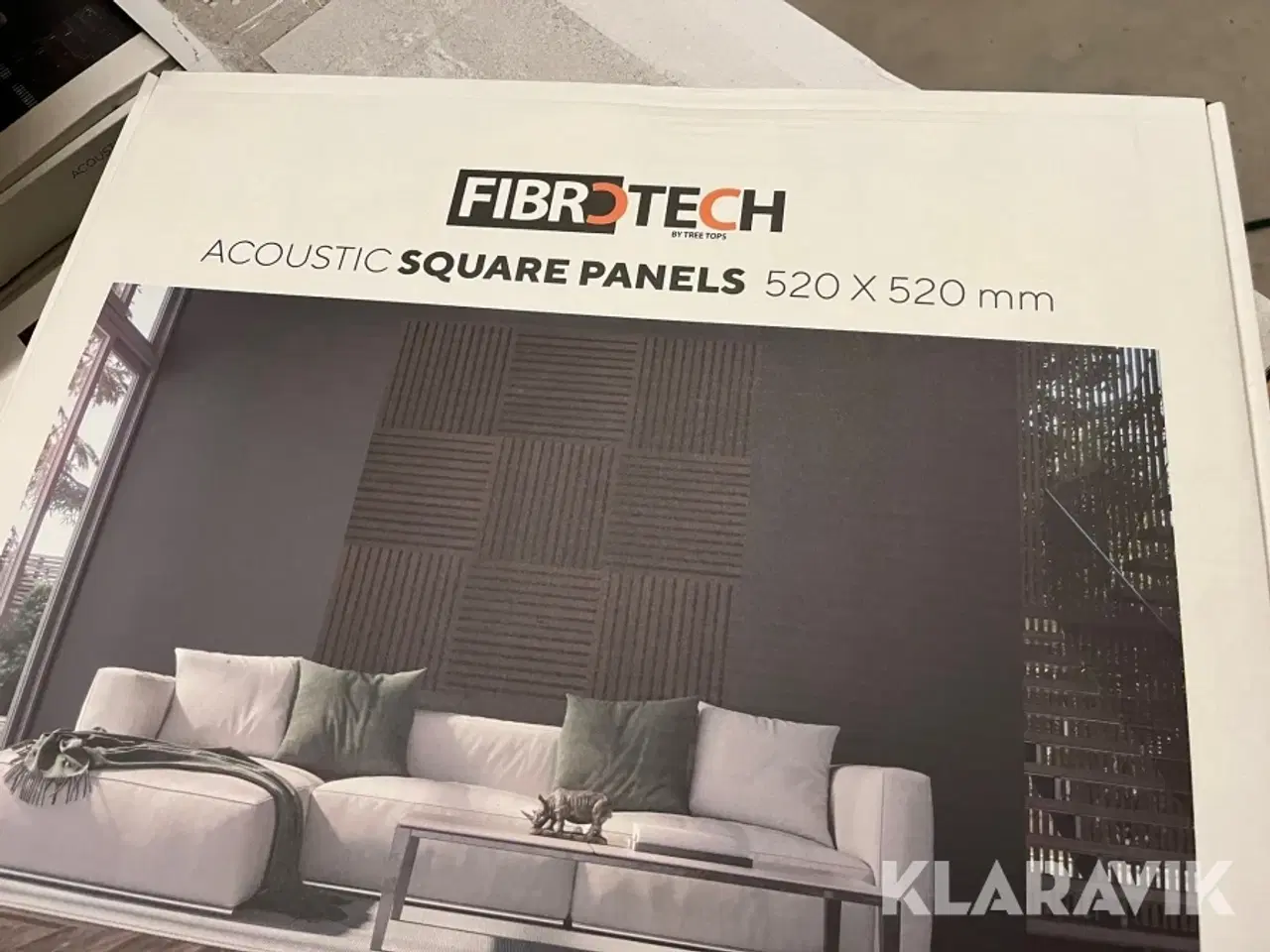 Billede 5 - Akustik paneler Fibrotech Smoked Oak 80 styk