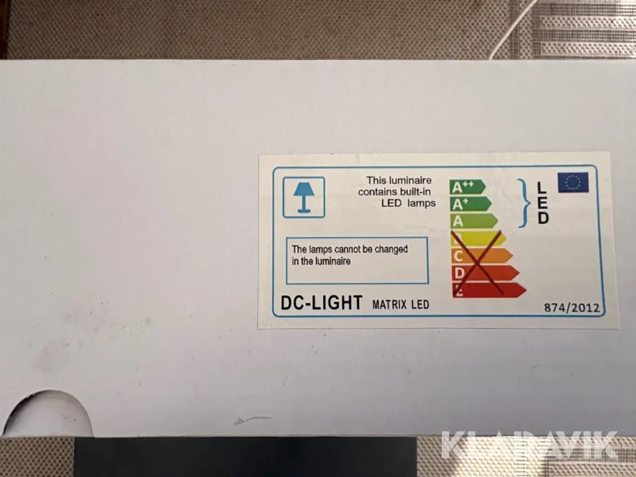 Billede 7 - Led lamper Solar Matrix up/down 20W 15 styk - Led Dali Antrasit 4K