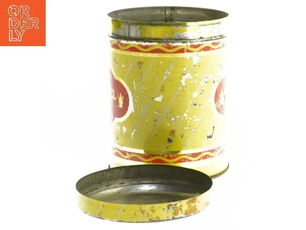 Billede 2 - Vintage Gala dåse (str. Ø 7,5x10,5 cm)