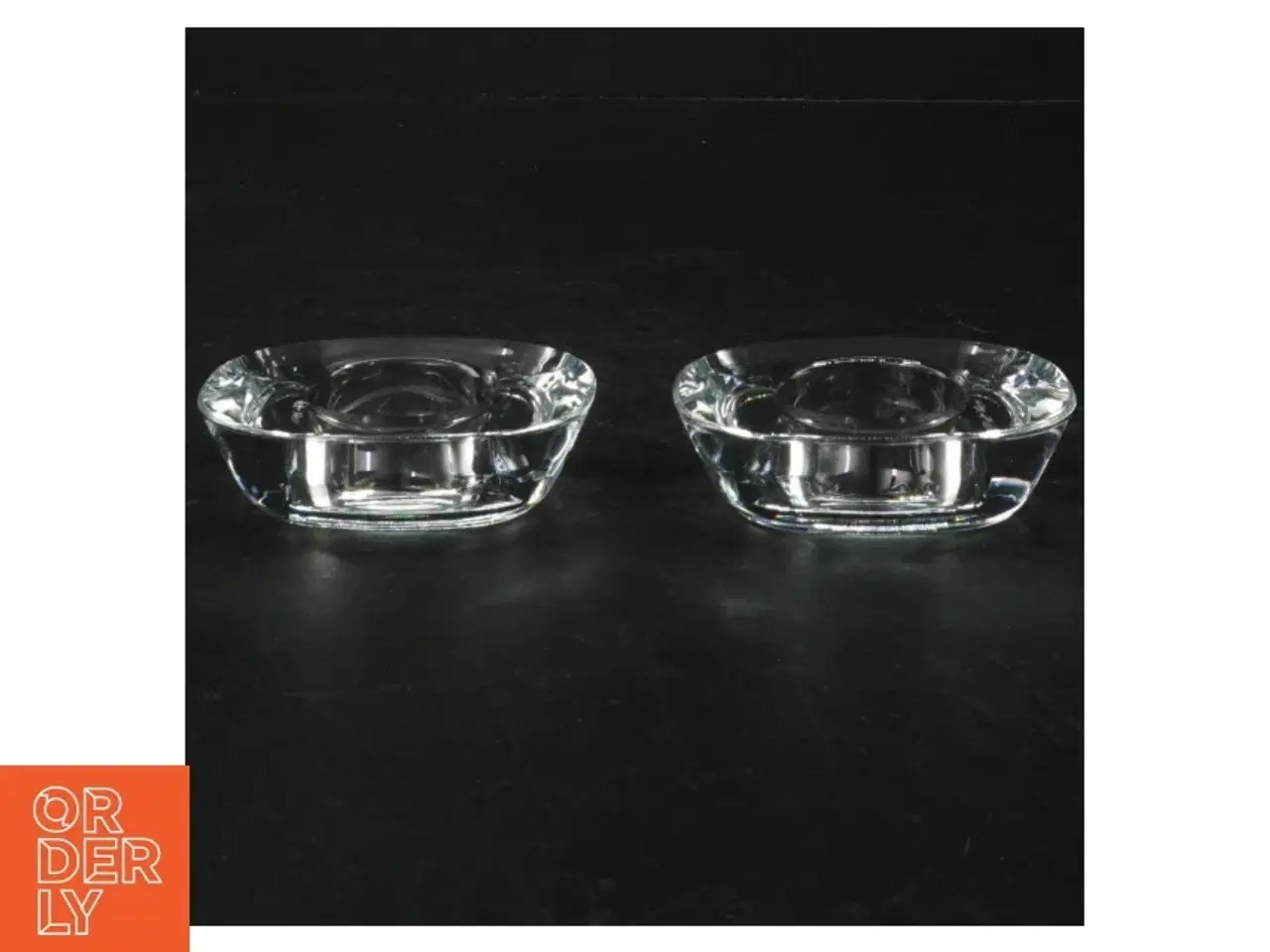 Billede 1 - Piet Hein glasskåle (str. 9 x. 7,5 cm)