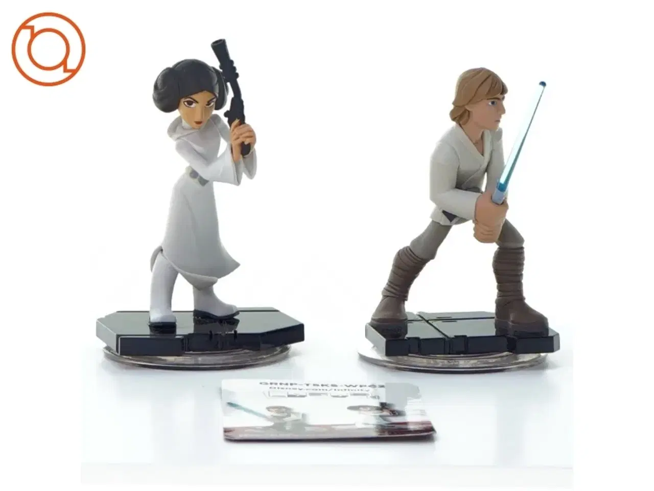 Billede 1 - Disney infinity 3.0 star wars figurer, Luke og Leah fra Disney (str. 6 x 11 cm)