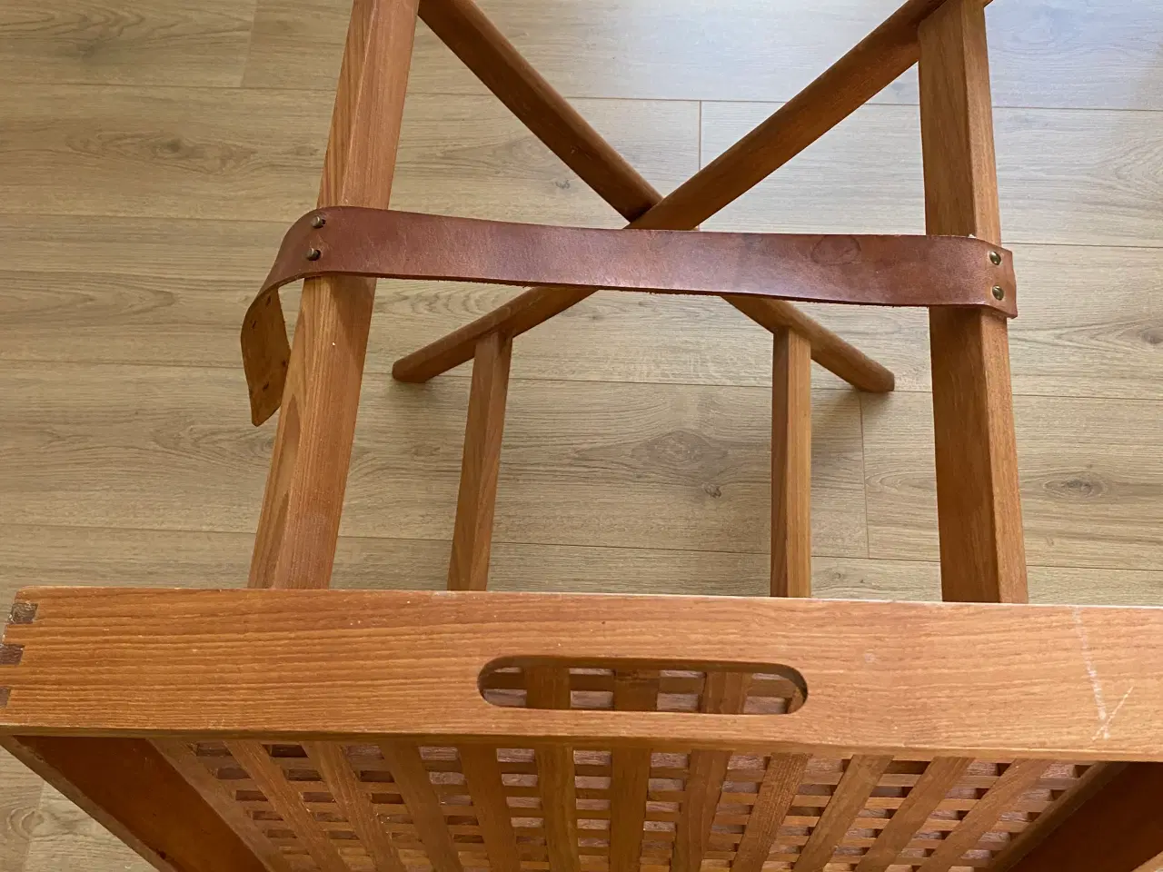 Billede 3 - Trip Trap Bakkebord i teak