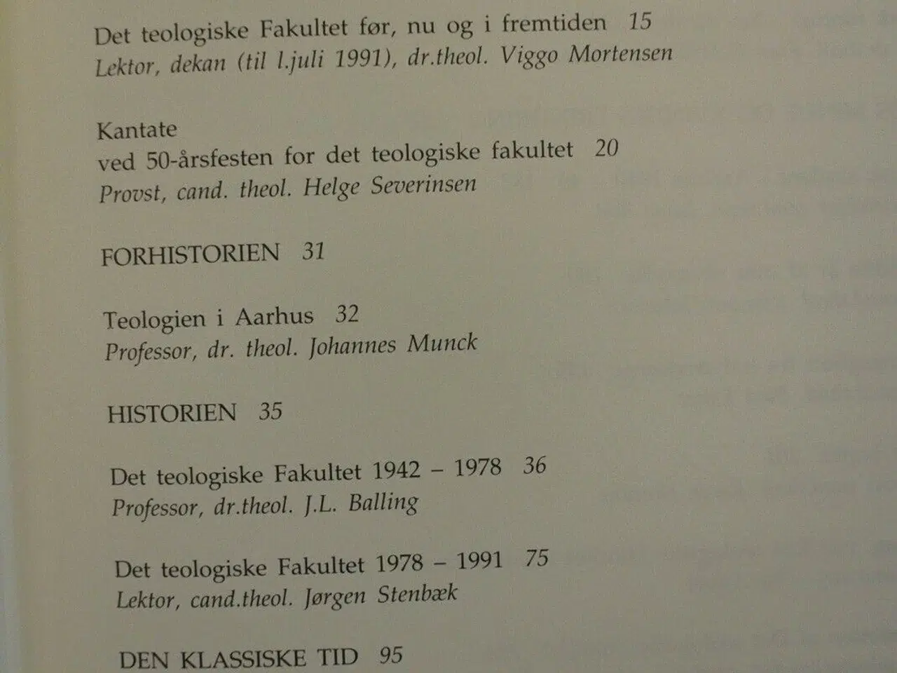 Billede 3 - teologi i århus 1942-1992, red. af viggo mortensen