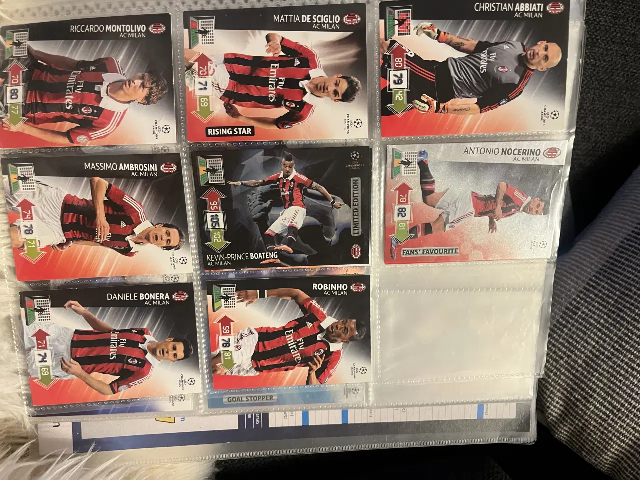 Billede 7 - CHAMPIONS LEAGUE FODBOLDKORT 2012 - 2013