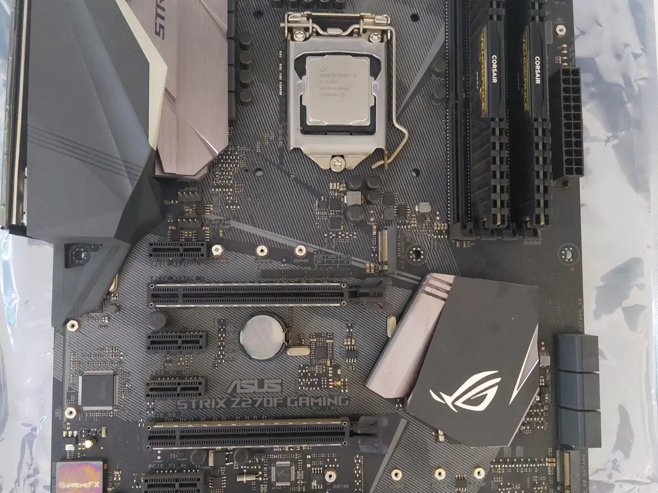 Billede 1 - 7700k. 16gb. asus bundkort. Ekwb blok