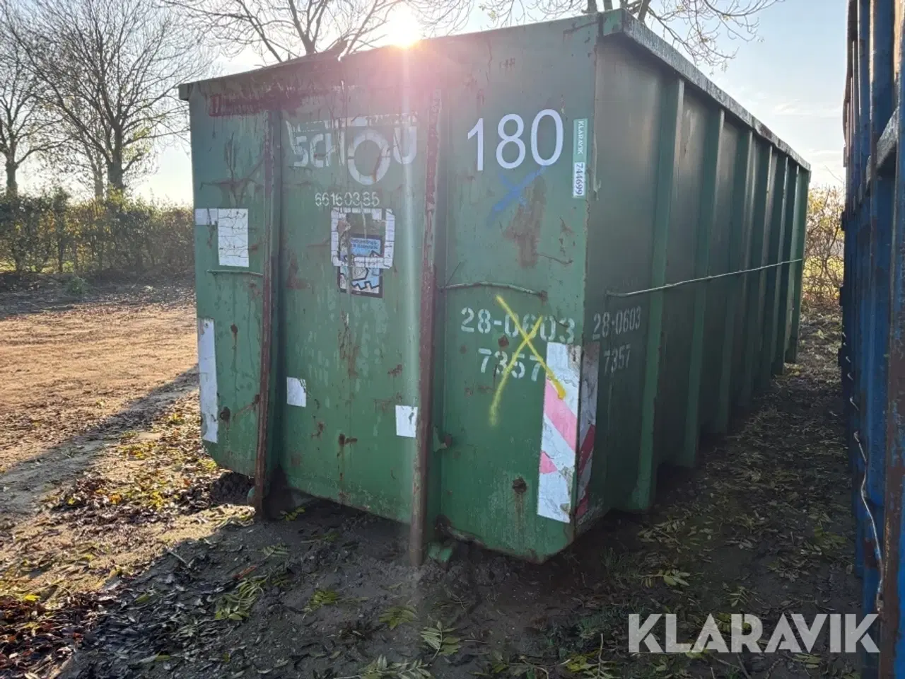Billede 3 - Container til wirehejs Aasum Smedie 28 LAD S SR