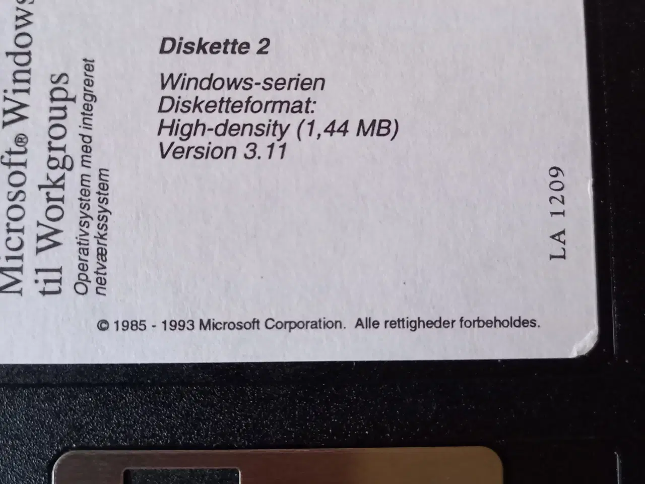 Billede 4 - Windows 3.11 styresystem