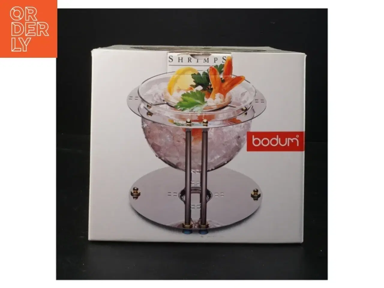 Billede 2 - Bodum glas servering skål med stativ fra Bodum (str. Diameter, 20 cm h 18 cm)