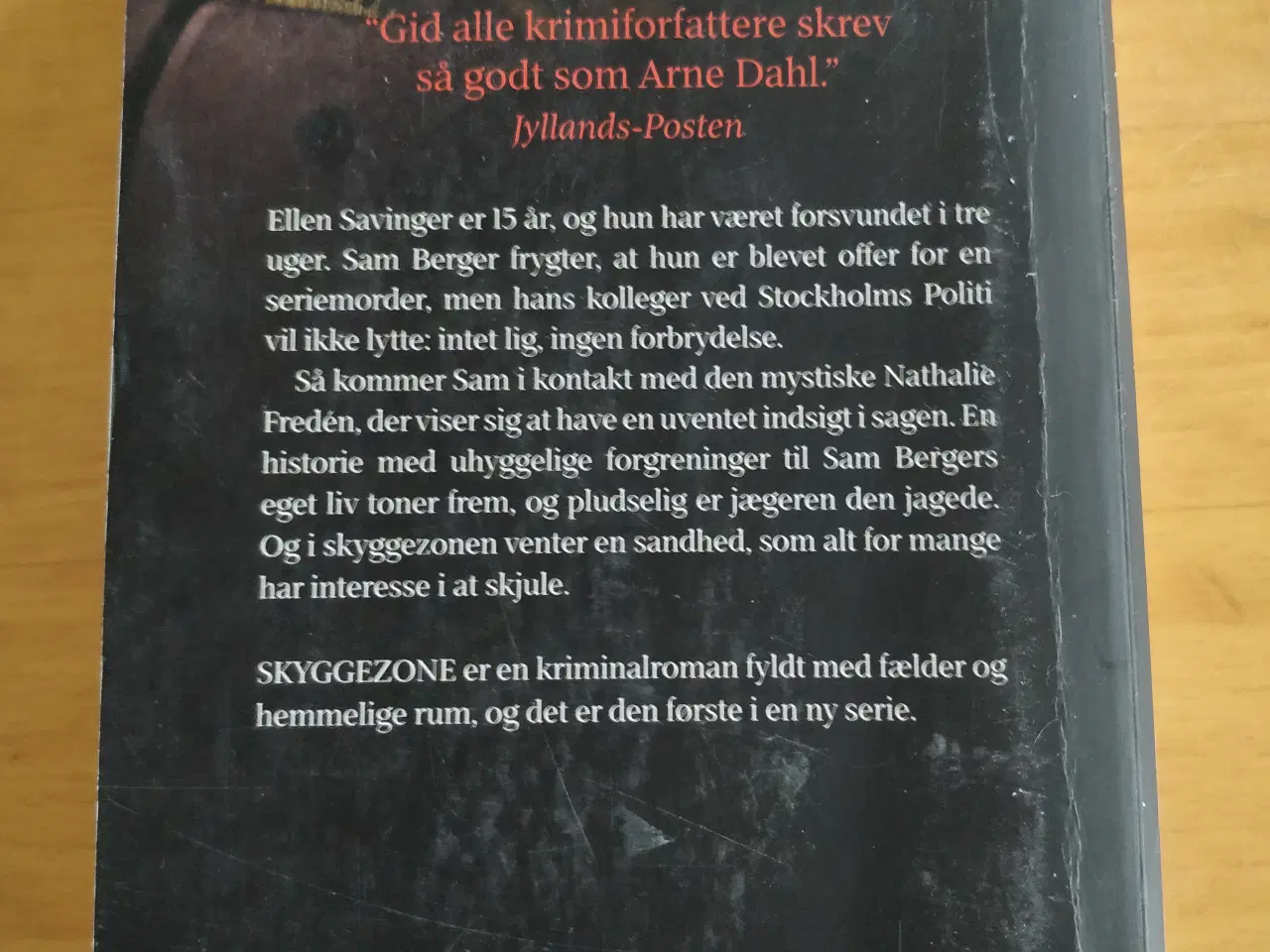 Billede 4 - Skyggezone, Arne Dahl