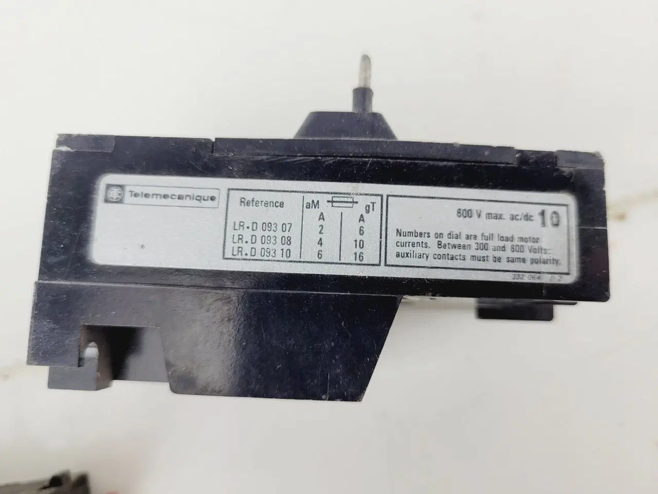 Billede 4 - Telemecanique LR1 D09 307 termisk relæ