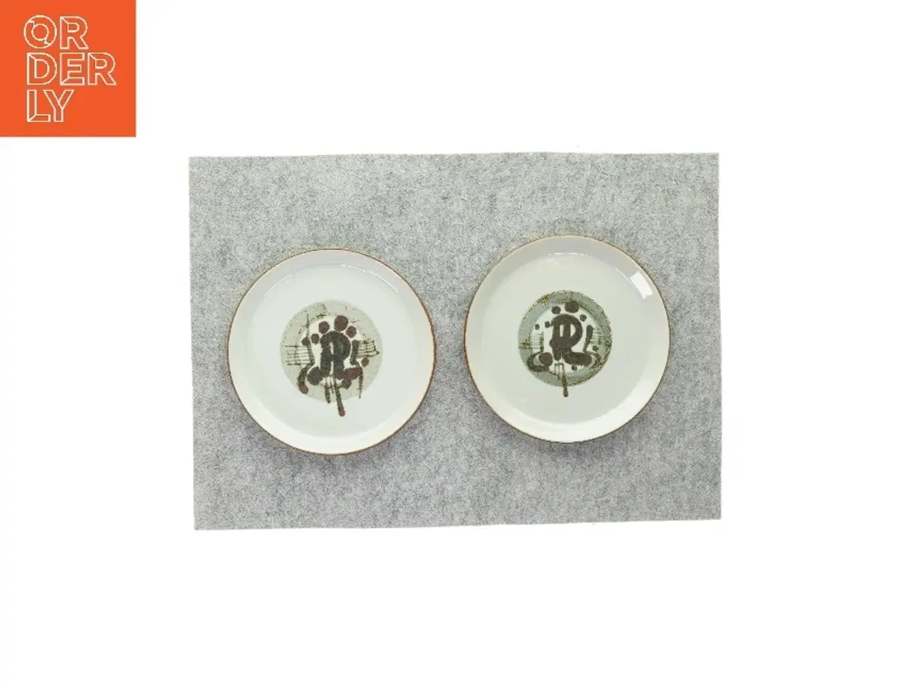 Billede 1 - Tallerkner (2 stk.) fra Ukendt (str. Ø:24cm)