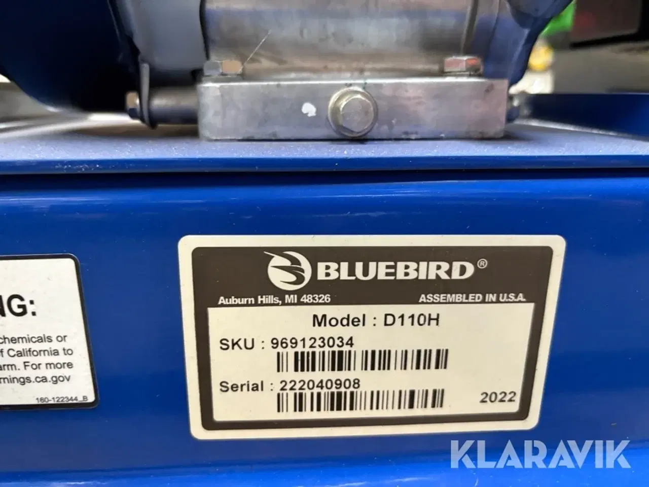 Billede 11 - Mosrive bluebird D110H