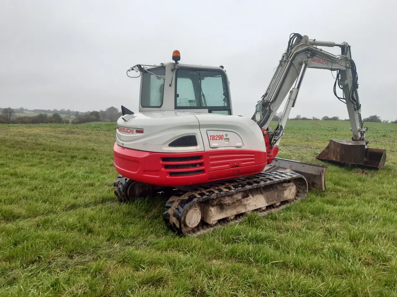 Billede 1 - Takeuchi TB290, 8,5 tons gravemaskine