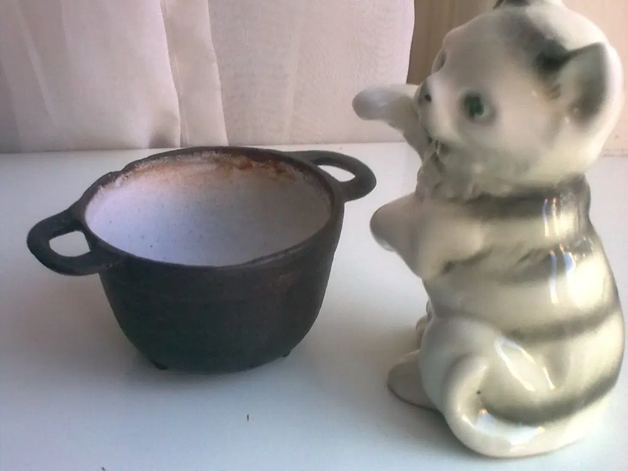 Billede 6 - Forår glas vase Grøn kaktus MINIATURE SHOT