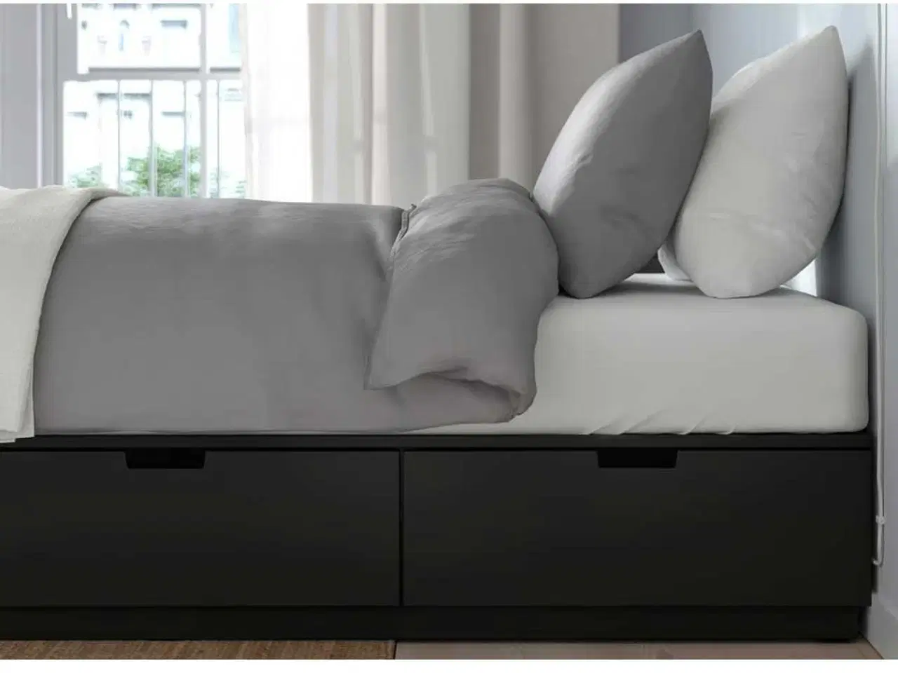 Billede 3 - Nordli senge med skuffeopbevaring 90x200