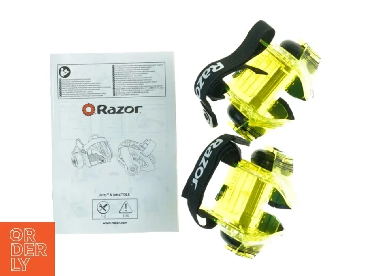 Billede 3 - Razor Jetts hæl-rulleskøjter fra Razor (str. Maks 80 kilo)