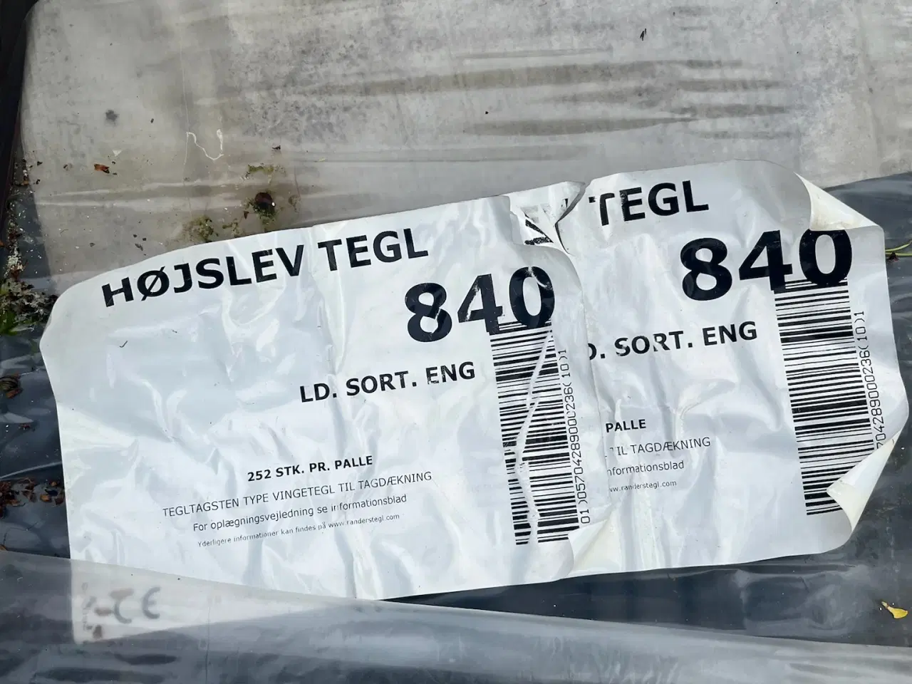 Billede 1 - Højslev tegl LD sorte