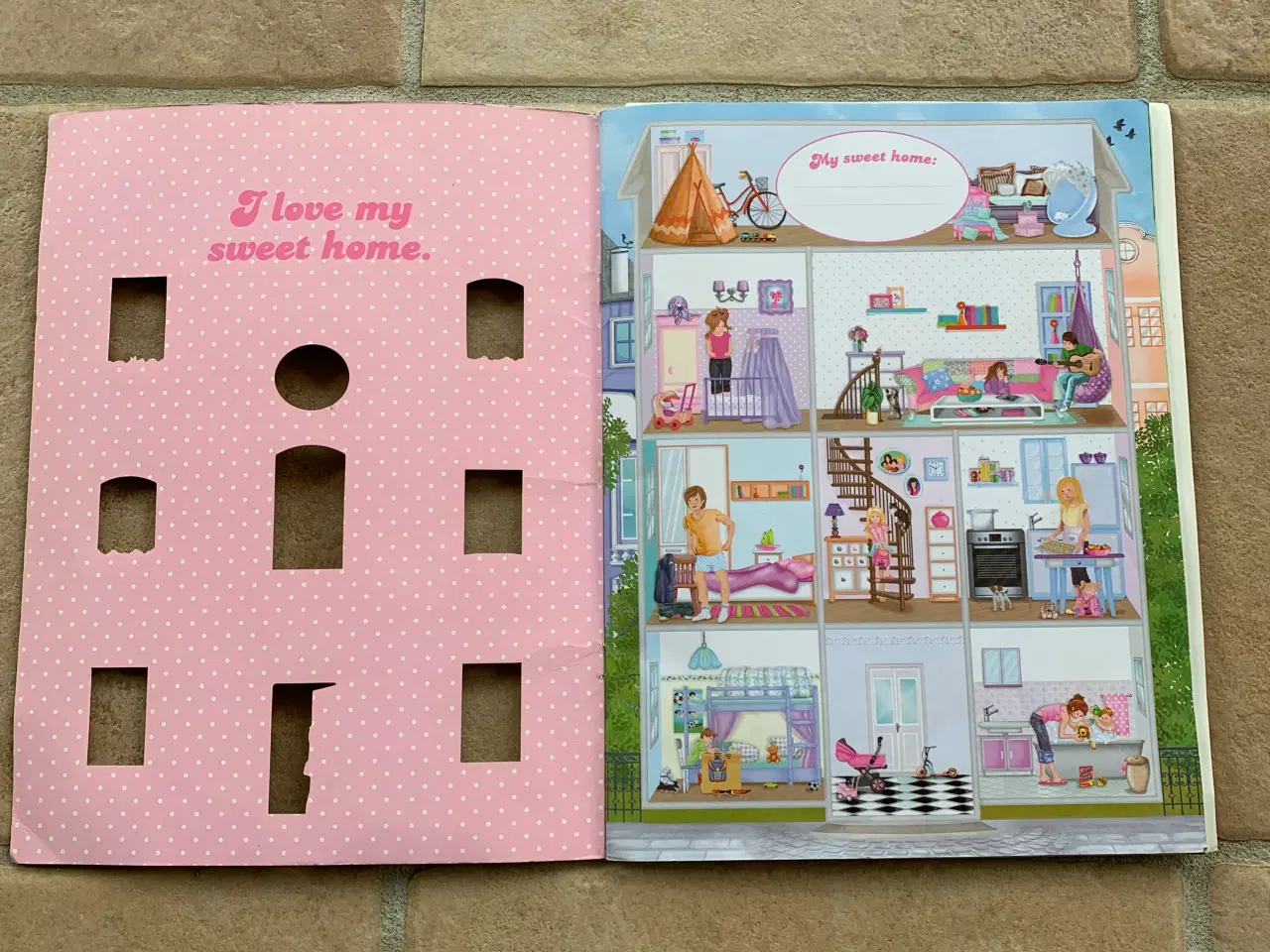Billede 2 - Create your Sweet Home aktivitsbog