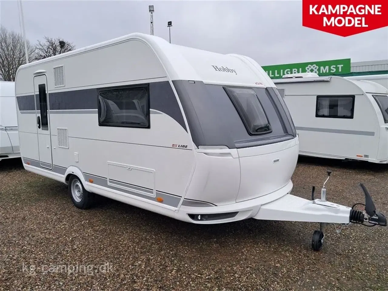 Billede 1 - 2026 - Hobby De Luxe 460 SL   Ny 2026 Kampagne model DK LINE fra HOBBY - kan nedvejes til 1350 kg.