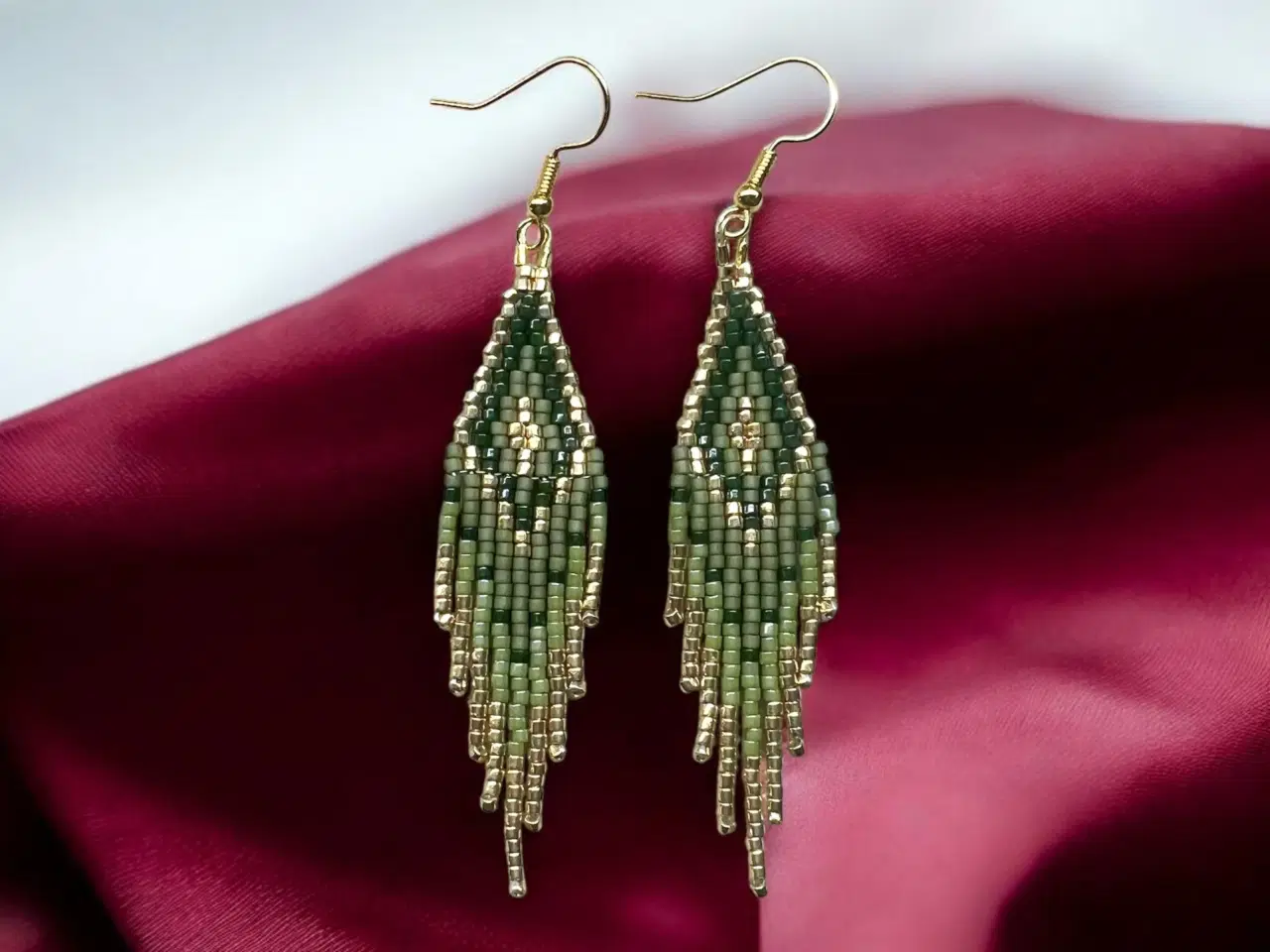 Billede 4 - Grønlandske perle øreringe