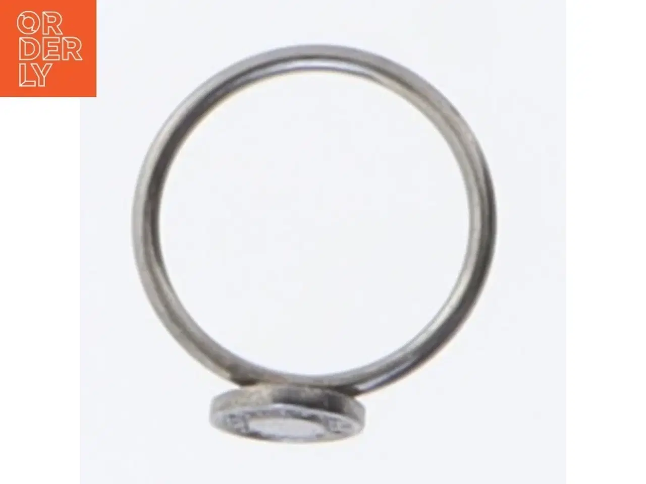 Billede 2 - Dyrberg/Kern sølvring med krystalpynt (str. 49 mm)