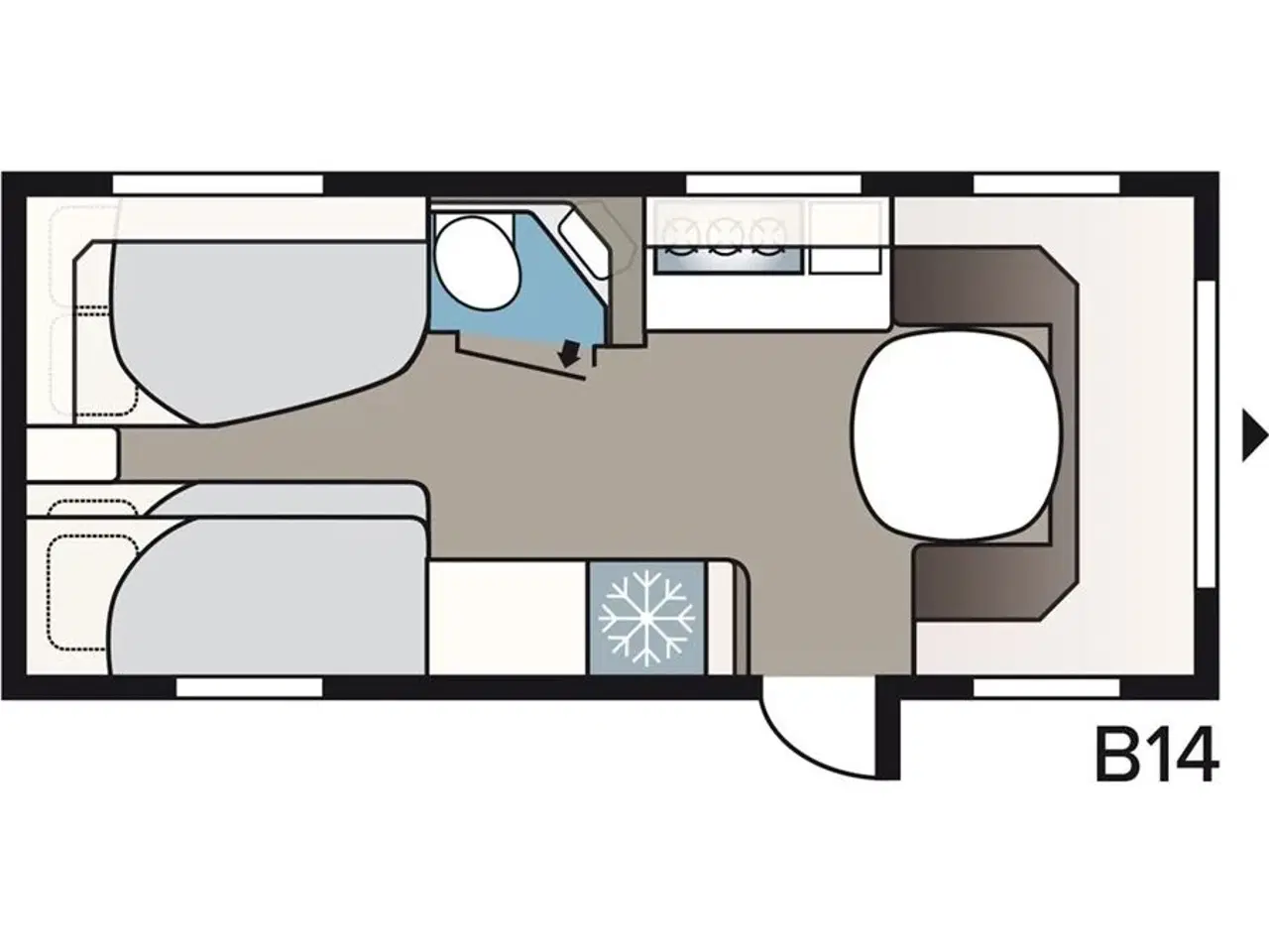 Billede 2 - 2025 - Kabe Estate 560 GLE KS B14