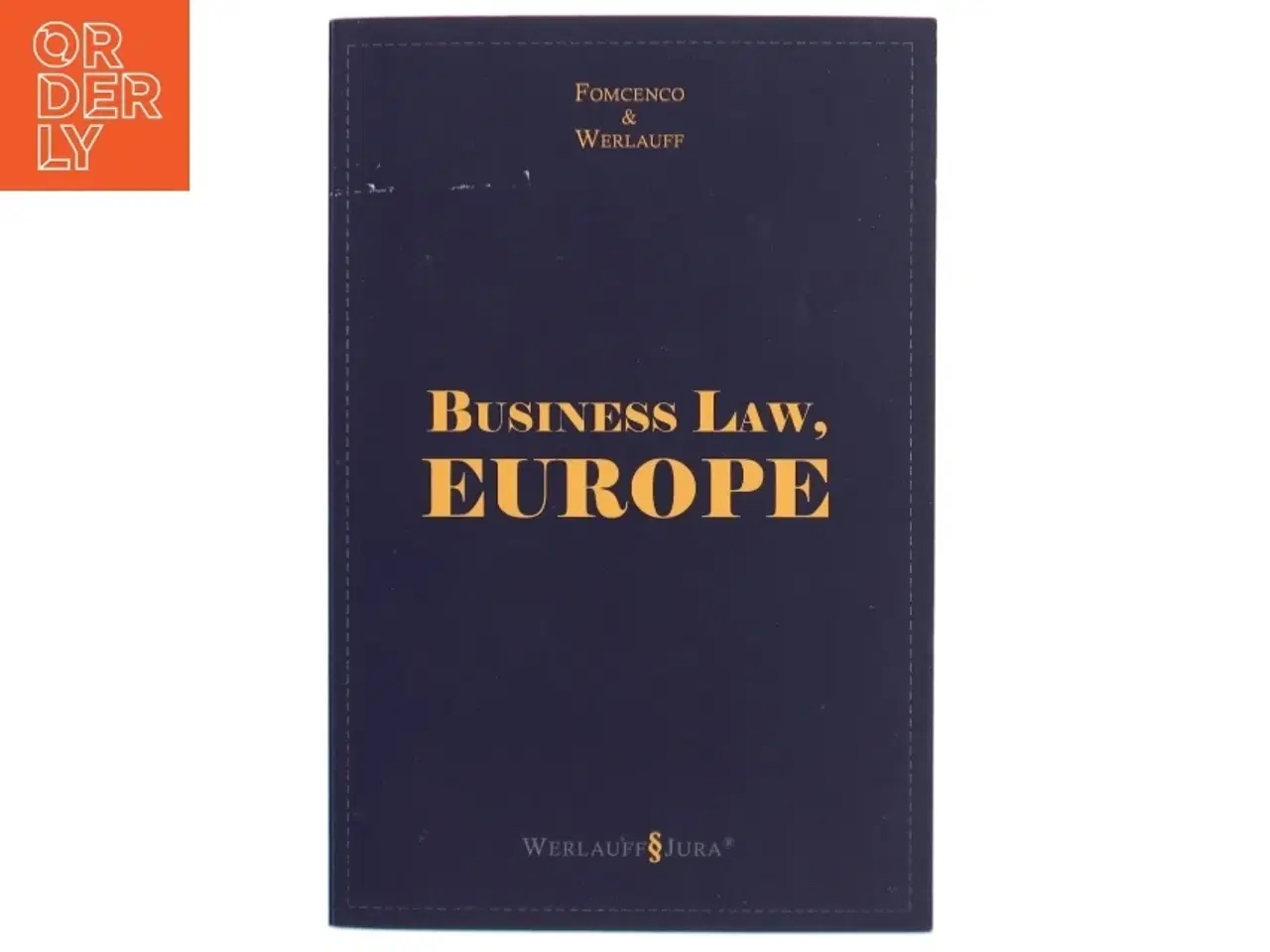 Billede 1 - Business law, Europe af Alex Fomcenco (Bog)