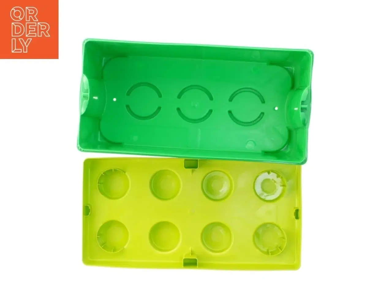 Billede 2 - Lego Grøn Opbevaringsboks fra Lego (str. 35,5x17,5 cm)