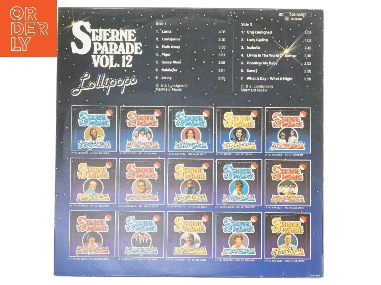 Billede 1 - Stjerneparade Lollipops LP Vol. 12 fra EMI