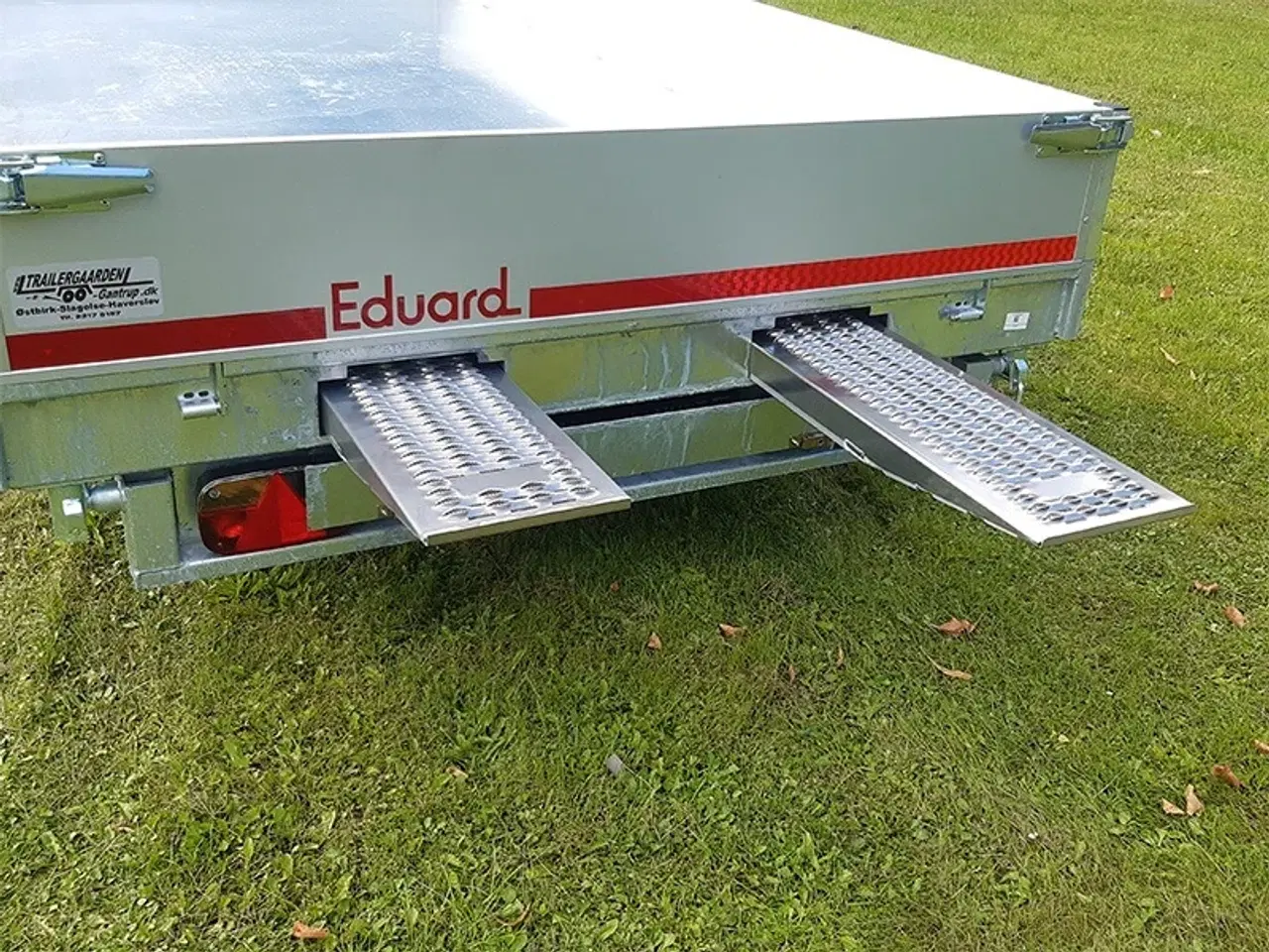 Billede 4 - EDUARD trailer 4020-3500.63 EL tip TR3 m/Ramper og støtteben
