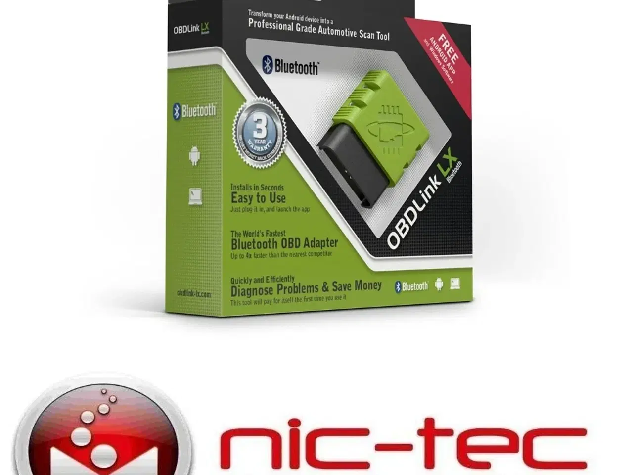 Billede 7 - OBDLink LX Bluetooth Original for PC & Android, udviklet i USA nu i nyeste version.