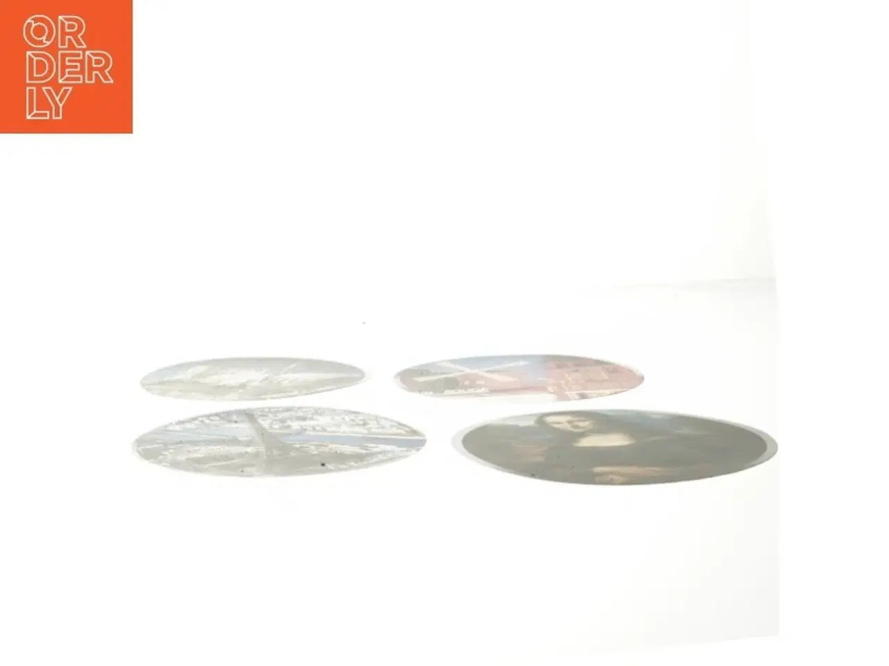 Billede 2 - Runde postkort med Paris-motiver (str. Ø 15 cm)