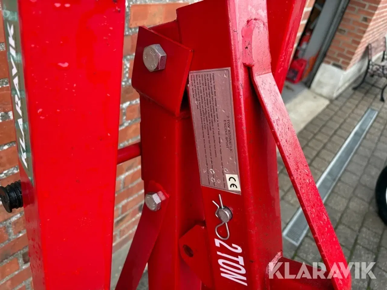 Billede 4 - Motorløfter 2-TON HYDRAULIC ENGINE HOIST