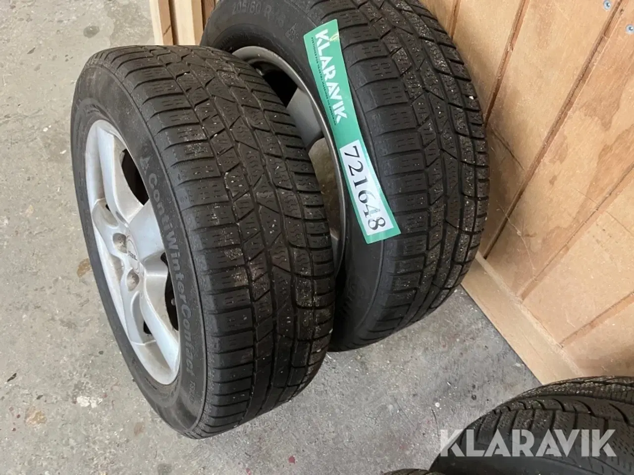 Billede 3 - Alufælge med dæk Rial 4 styk