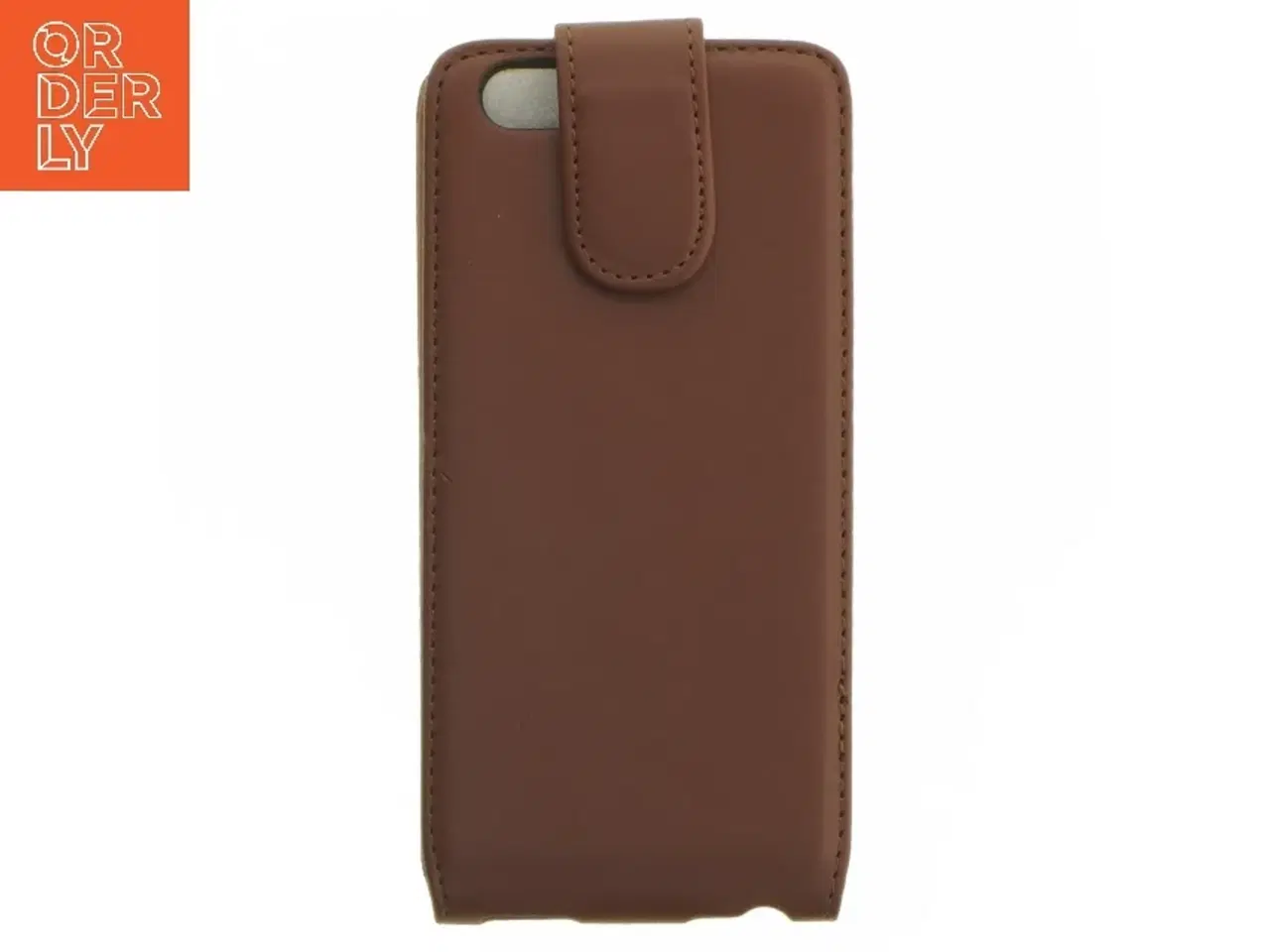 Billede 1 - Læder telefon cover (str. 14 x 7 cm)