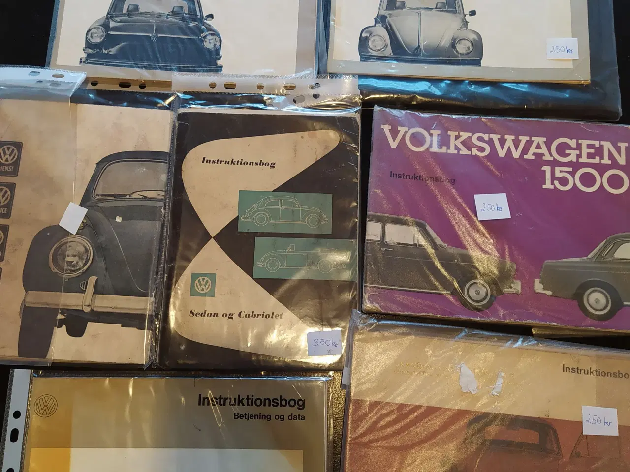 Billede 1 - Instruktionsbøger Til VW køb alle for