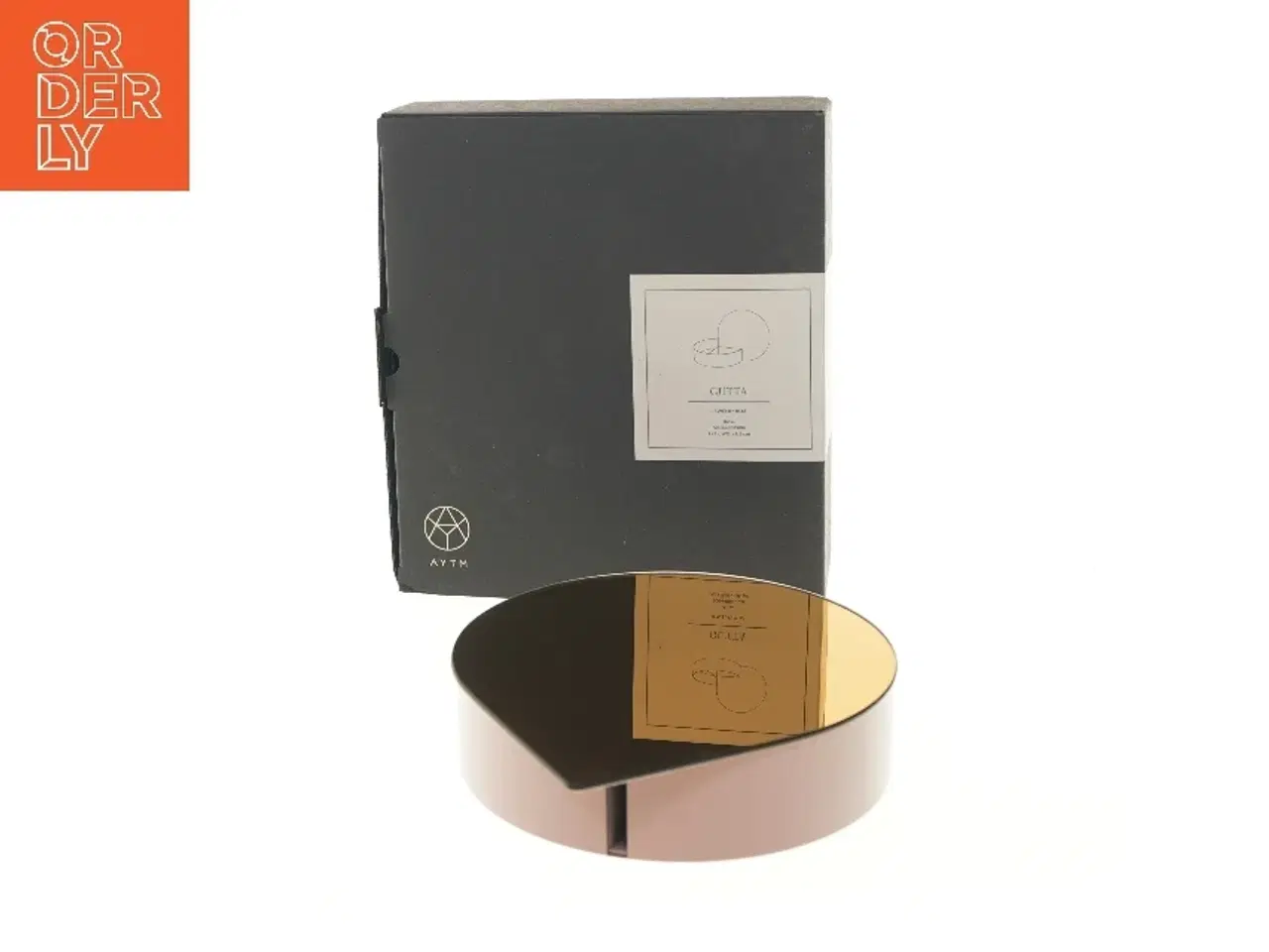Billede 2 - Aytm Gutta smykkeskrin fra AYTM (str. Ø 18x5 cm)