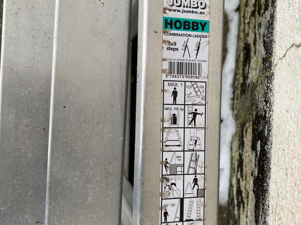 Billede 4 - JUMBO Hobby stige