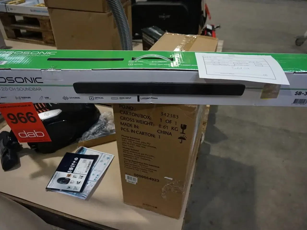 Billede 3 - Prosonic SB-300 2.0 soundbar