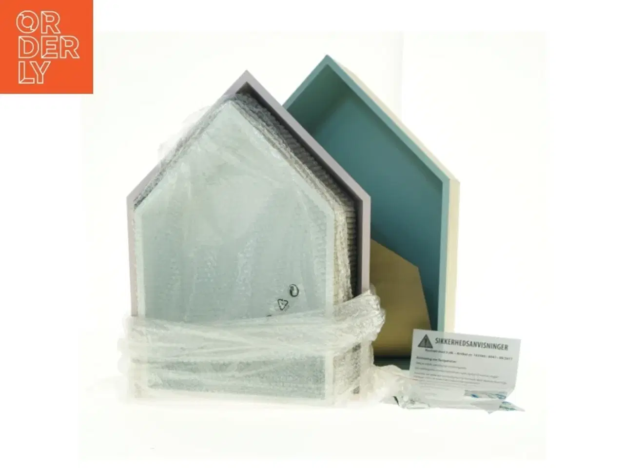 Billede 2 - Reolsæt med 3 dele fra Home Creation (str. 25 x 24 x 13,5 cm 40 x 29 x 15,5 cm 45 x 34 x 17,5 cm)